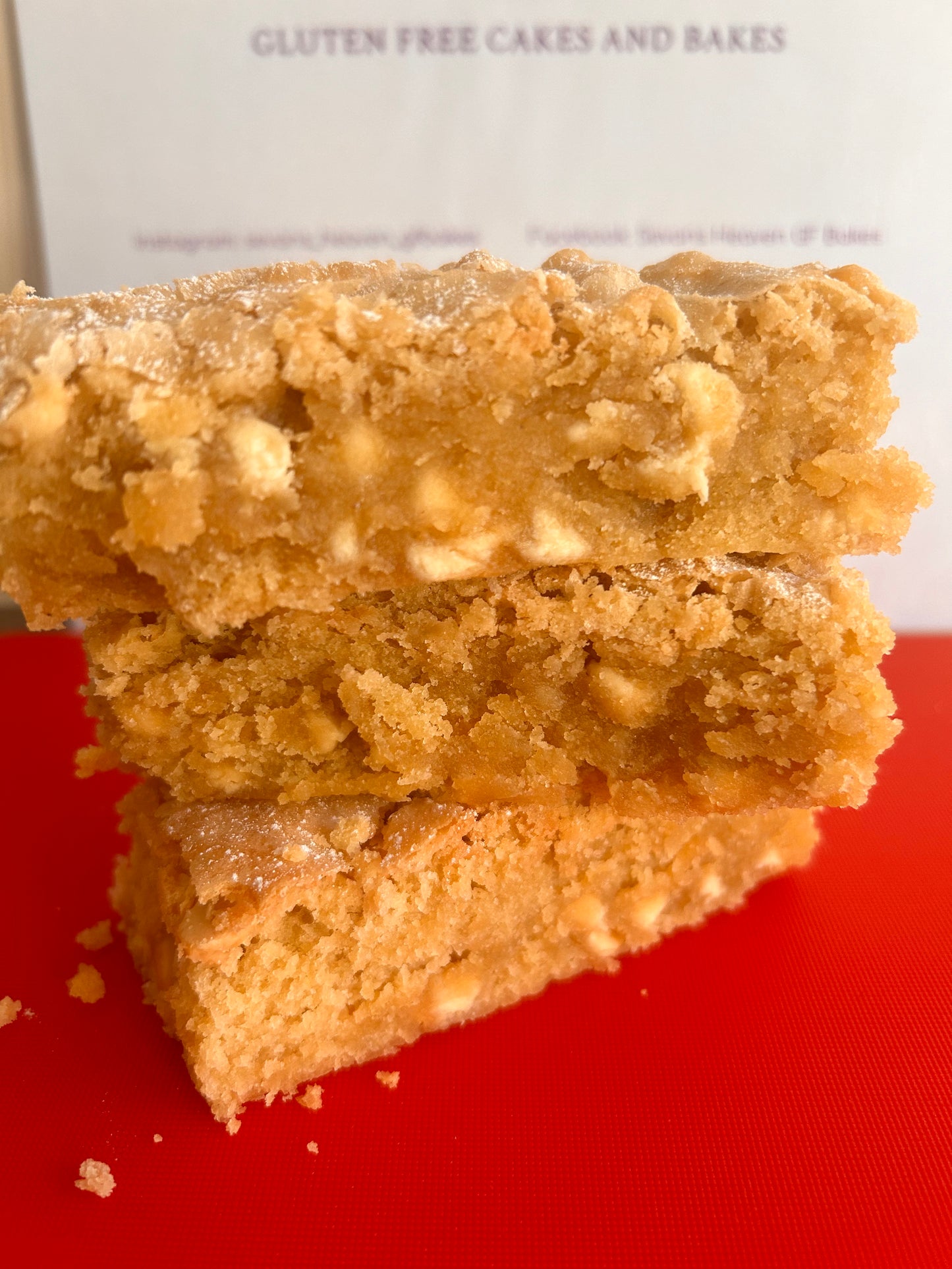 White Chocolate Blondies
